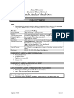 Sample Medical Guidelines: Hyperglycemia