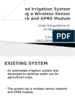 Automated Irrigation System Using A Wireless Sensor Network