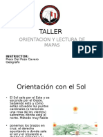 Taller Orientacion y Lectura de Mapas