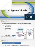 Cloud Types and Services