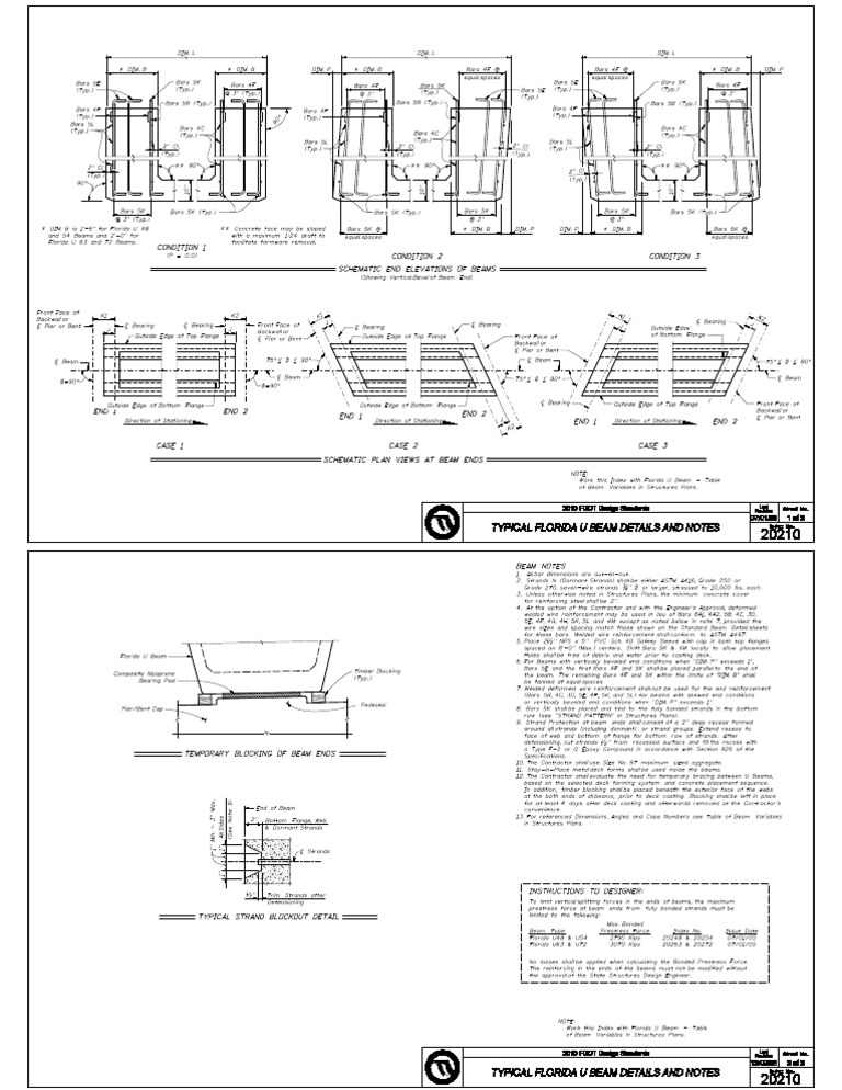 2010 FDOT Design Standards Sheet No. Revision Last PDF