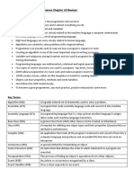 Connecting With Computer Science Chapter 14 Review