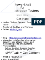 Nmittal Pentestingpowershell