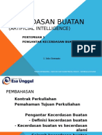 Artificial Intelegence Pertemuan 1