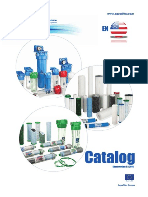 Aquafilter Catalog | PDF | Exchange | Water Purification
