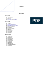 Archaea: Tenericutae Dinding