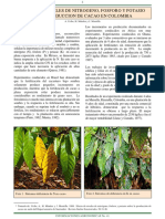Fertilizacion Cacao NPK