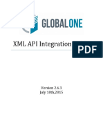 Globalone API V 2.6.3