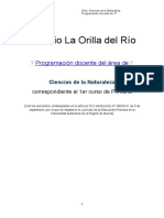 Colegio La Orilla Del Río: Programación Docente Del Área de