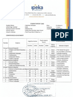 Raport Kelas 10 PDF