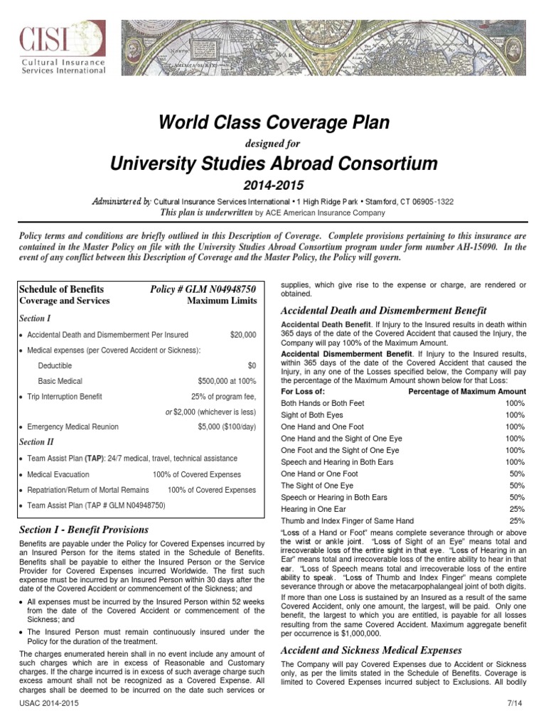 CISI Insurance Claim Form Deductible Pre Existing