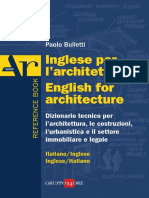 Estratto Inglese Per L'architettura