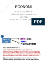 Ergonomi- Kelompok 5 