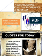 PPT Kependudukan KB by Desitarniwati Stikim JKT