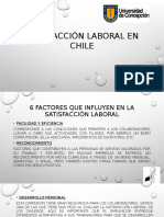 Satisfacción Laboral en Chile