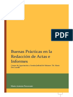 Buenas Practicas en La Redaccion de Actas e Informes - Mario Fioravante PDF