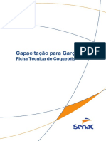 Capacitação para Garçom. Ficha Técnica de Coquetéis