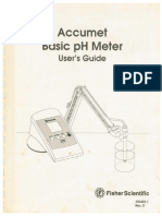 Accumet PH Meter Manual