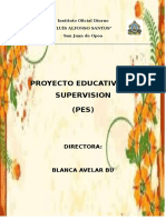 Portada e Indice de Pes