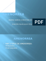 AMENORREA