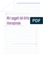 2.3 Altri Soggetti Del Diritto Internazionale