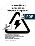 Project Proposal - Electric Ammunition