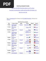 Download World Cup Schedule Printable by uaew SN32816660 doc pdf