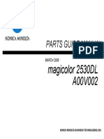 Magi Color 2530 DL Parts Manual