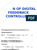 4. Design of Digital Feeddback Controllers