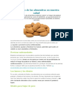 Beneficios almendras salud