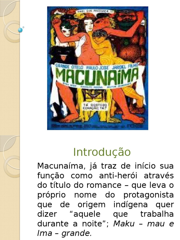 Macunaíma | PDF | Artes (geral) | Poesia