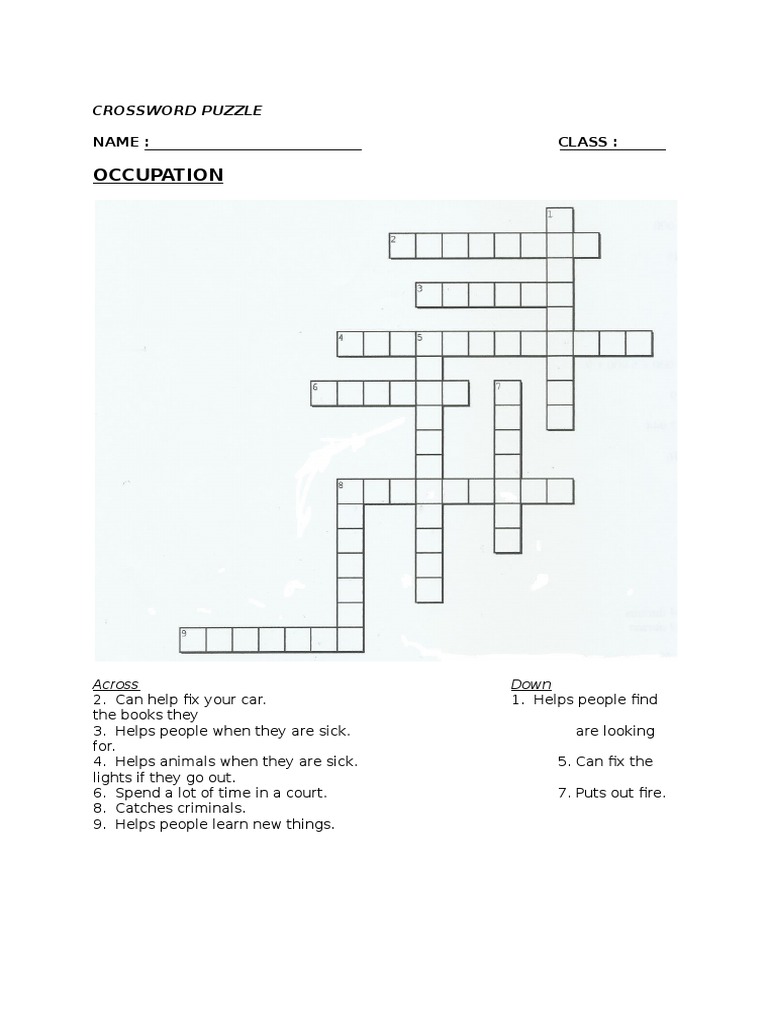 Crossword Puzzles | PDF | Puzzles | Games Of Mental Skill