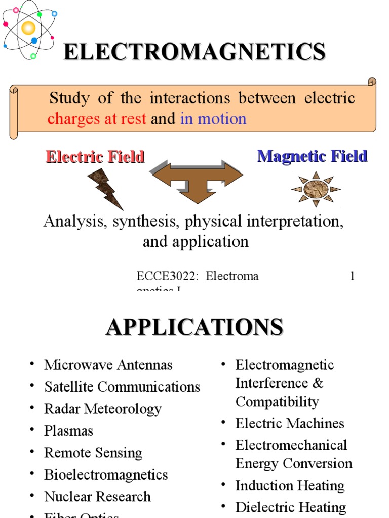 EM1 Chapter 1 | PDF | Field (Physics) | Electricity