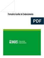 Tutorial Formulario Auxiliar Credenciamento