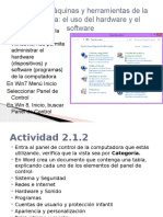 2.1.2 Las Máquinas y Herramientas de La Informática: El Uso Del Hardware y El Software