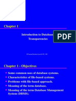 Lec01 Introduction to Databases