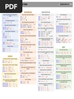 PostgreSQL Cheat Sheet String Functions | PDF | String (Computer ...