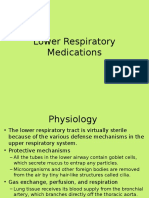Lower Respiratory Medications