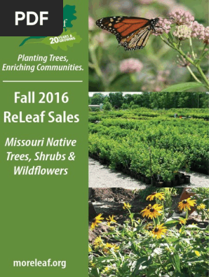 Forest ReLeaf 2016 ReLeaf Sales Catalog