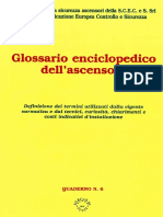 Glossario Ascensori Italiano