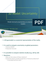 3D Model Uncertainty