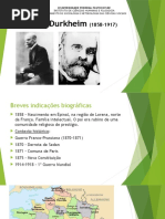 Aula Introdutória Durkheim
