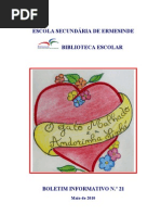 Boletim Informativo da Biblioteca da Escola Secundária de Ermesinde - N. 21 -  Maio de 2010