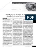 Principio de Tipicidad en El Procedimiento Sancionador