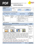 SESION CUENTO Secuencia de Hechos.