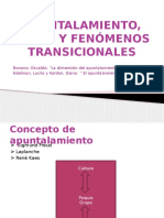 Apuntalamiento, Crisis y Fenómenos Transicionales