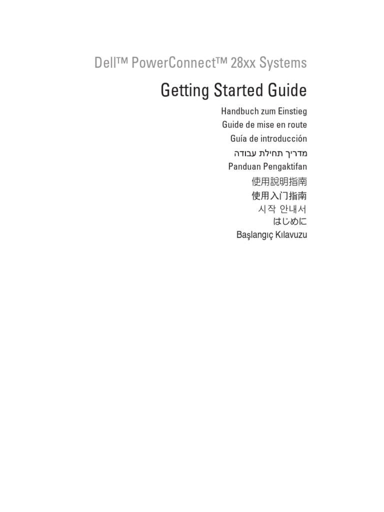 Powerconnect-2848 Setup Guide En-Us | PDF | Ip Address | Electrical ...