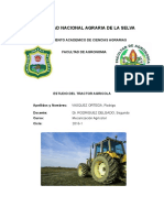 Estudio Del Tractor Agricola