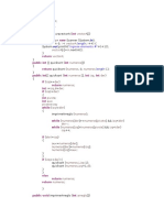 Código Método Quicksort