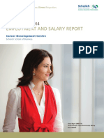 MBA and IMBA Employment and Salary Report 2014